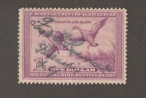 EDSROOM-14105 US Migratory Bird Hunting RW5 Signed 1938 Complete CV$75 - Picture 1 of 2