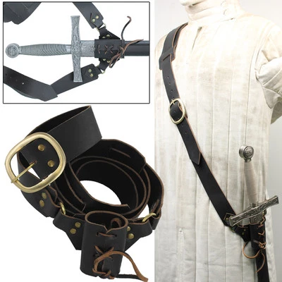 Leather Waist Hanger Frog Baldric Sword Hanger  - Image 1 of 2