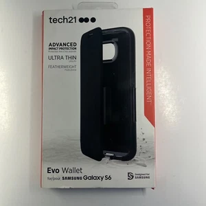 NEW Tech21 OEM EVO Wallet Case for Samsung Galaxy S6 Edge - Picture 1 of 12