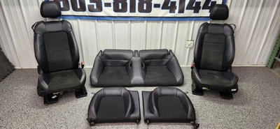 2015-2017 Ford Mustang GT California Special Leather/Suede Seat Set OEM - Image 1 of 4