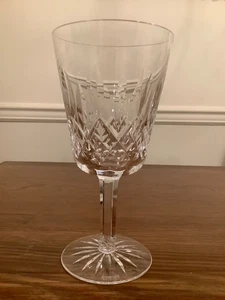 Waterford Kristall Lismore Wasser Wein Kelch Glas 7" EUC - Bild 1 von 3