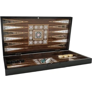 Turkish Backgammon Board Game Set - Picture 1 of 8