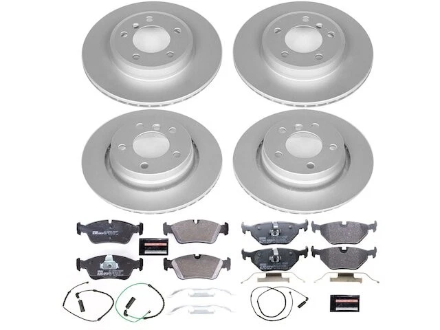 Kit de pastillas de freno y rotor delanteras y traseras para BMW 328Ci BC972MP 2000 Foto 1 de 1