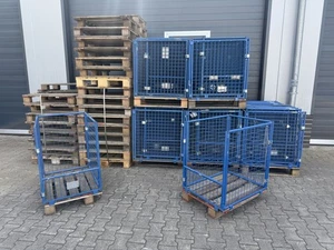 Gitteraufsatzrahmen Brennholz Garten Kaminholzlagerung Gitter Aufsatzrahmen - Bild 1 von 12