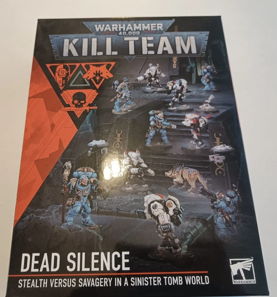 GAMES WORKSHOP Kill Team Dead Silence Nuevo Sellado Warhammer 40.000 40K Lobos Espaciales / Tau RÁPIDO