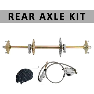 32" ATV Quad Go Kart Hinterachse Kit Kettenrad Bremse Radnabe Bremsbaugruppe· - Bild 1 von 16