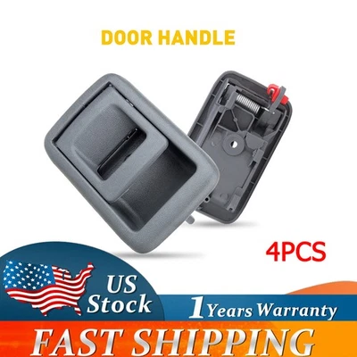 4X Right & Left Interior Door Handles For 1991-1999 Toyota Tercel 1987-91 Camry - Image 1 of 4