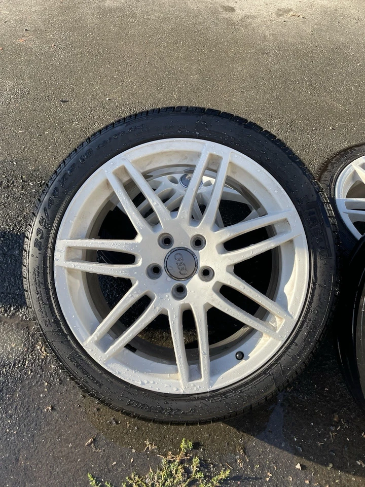 Audi S-Line 18 Zoll Felgen 5x112 + Pirelli Reifen - Bild 1 von 4