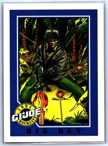 1991 Hasbro GI Joe Trading Card - Big Ben #128 - Picture 1 of 2