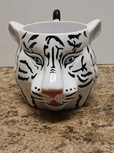 Ringling Bros Barnum & Bailey Circus White Tiger Souvenir Mug Vintage 2002 - Picture 1 of 9