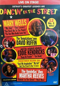 Dancin in the Street DVD Eddie Kendricks Martha Reeves Mary Wells David Ruffin - Foto 1 di 2