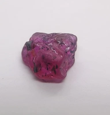 NATURAL AUSTRALIANO Áspero Elegante Rosa Viva Zafiro Rosa 1.30ct Tasmania Sin Calentar Foto 1 de 4