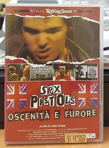 SEX PISTOLS OBSZÖNITÄT UND WUT MUSIK DVD LIEFERUNG 24/48H MIT BRT - Bild 1 von 3