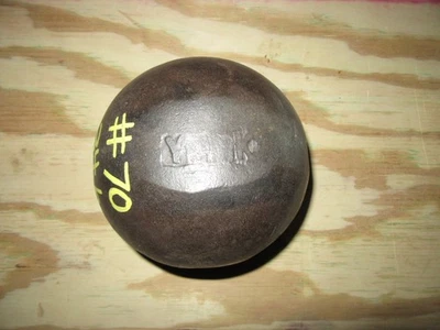 YORK Globe Half 70 Pound Glob Grip YORK Side Foto 1 de 4