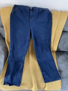 GEORGE Wonderfit Jeans Plus Size 22/24 blue - Picture 1 of 7