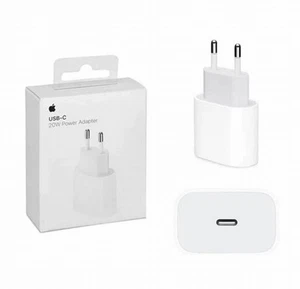 Apple Caricatore Originale 20W ‑C Ricarica Rapido Per iPhone 13/14/15/16/16e - Foto 1 di 2