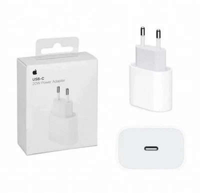 Apple Caricatore Originale 20W ‑C Ricarica Rapido Per iPhone 13/14/15/16/16e - Immagine 1 di 2