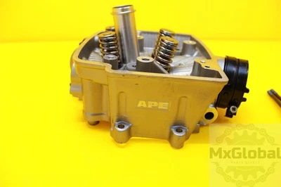 04-06 HONDA CRF450R APE CABEZAL CILÍNDRICO VÁLVULA INOXIDABLE CONVERSIÓN MOD ¡BONITO! Foto 1 de 4