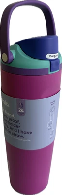 Owala C08201 Insulated Freesip Sway Stainless Steel Shocking Grape 30 oz (New) - Image 1 of 4