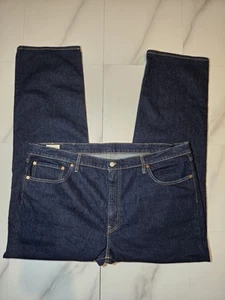 Levi's 514 Straight Fit Big & Tall Jeans Mens Uk Size W46 L34 - Imagen 1 de 8