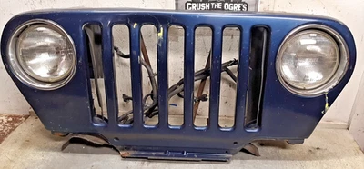 Jeep Wrangler TJ 97-06 Front GRILL PATRIOT BLUE, OEM COMPLETE FREE SHIPPING - Image 1 of 4