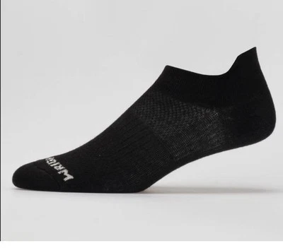 WrightSock L34825 Black 1-Pk Coolmesh II No Show Tab Socks Women's Size S - Image 1 of 2