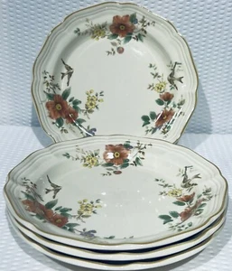 Lot Of 4 ~ Mikasa Heritage Capistrano Salad Plates ~ 8” ~ EC!! - Picture 1 of 11