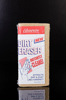ABSORENE Dirt Eraser Sponge  - Cleans Books, Paper, Prints Etc • 6.99£