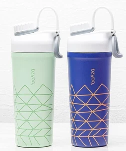 26 oz. Shaker Bottle Stainless Steel Double Wall keep cold Set of 2 - Afbeelding 1 van 33