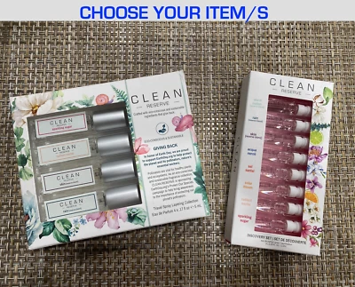 CONJUNTO PERFUME RESERVA LIMPIA (4 piezas) o (8 piezas): cajas nuevas selladas - elegir Foto 1 de 4