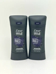 Dove Men+Care Antiperspirant Deodorant Sea Salt & Wild Lavender, 2.6 OZ - 2 Pack - Picture 1 of 5