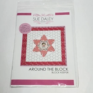 Sue Daley Around the Block 13" EPP English Paper Piecing Papers Templates - Picture 1 of 6