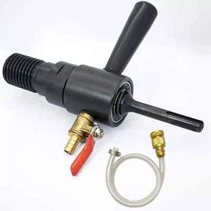 1 1/4"-7 Male to SDS Plus Abor Core Drill Adapter - Water Injection Capable, ... - Picture 1 of 2