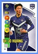 PANINI Adrenalyn XL 2021-22 Ligue 1 #39 Ui-Jo HWANG Bordeaux Card