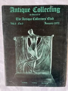 ANTIQUE COLLECTING - JAN 1972 - PIQUE JEWELLERY - WEDGWOOD - CARRIAGE CLOCKS - Picture 1 of 1