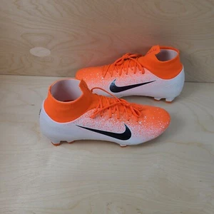 Nike Superfly 6 Pro Mens Size 13 White Orange Soccer Cleats Futbol Outdoors - Picture 1 of 11