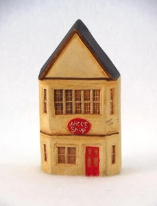 Alices Shop Collectable Miniature House Oxford England Ceramic Souvenir - Picture 1 of 8