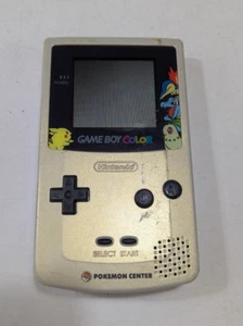 Nintendo Gameboy Color Gold and Silver Edition Pokemon Center Limited From Japan - Picture 1 of 2