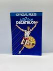Vintage Activision Decathlon Game Official Rules Booklet 1983