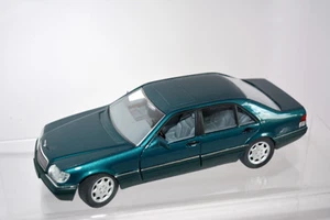 Mercedes SEL600, verde, M 1:24 rarità rara confezione originale shabak - Foto 1 di 1