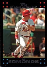 2007 Topps St. Louis Cardinals # STL5  Jim Edmonds St. Louis Cardinals