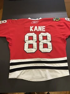 Camiseta Reebok Patrick Kane #88 Chicago Blackhawks talla 48 CCM auténtica - Imagen 1 de 11