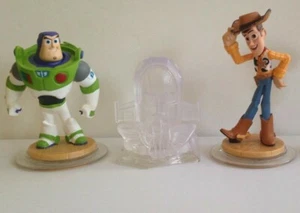 Set di gioco Disney Infinity Toy Story Buzz & Woody Figures Wii Xbox 360 PS3 - Foto 1 di 1