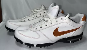 Scarpe da golf uomo Nike US 8,5 M, bianco e rosso nuove con scatola - Foto 1 di 7