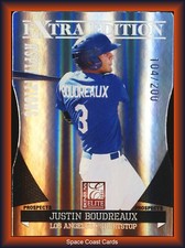 2011 Donruss Elite Extra Edition Aspirations Die-Cut /200 Justin Boudreaux #177