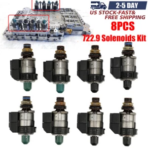 Kit de solenoide de transmisión 722,9 8 piezas para Mercedes Benz 2002-2011 ajuste directo - Imagen 1 de 10