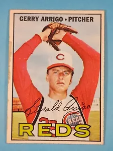 1967 Topps Gerry Arrigo Cincinnati Reds #488 VG+ ⚾ - Picture 1 of 10