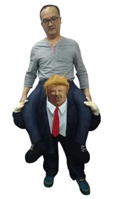 Donald Trump Pants Party Dress Up Ride On Mascot Costumes Carry Back Novelty TOP - Image 1 of 4