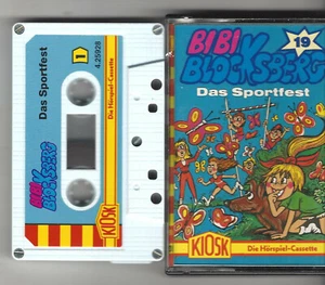 Bibi Blocksberg - Folge 19 Das Sportfest - Blau/weiße/geschraubte MC - Foto 1 di 1