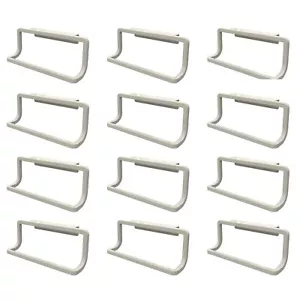 Porte-serviettes de cuisine décoratif pour armoire, lot de 12 (beige) - Photo 1/2
